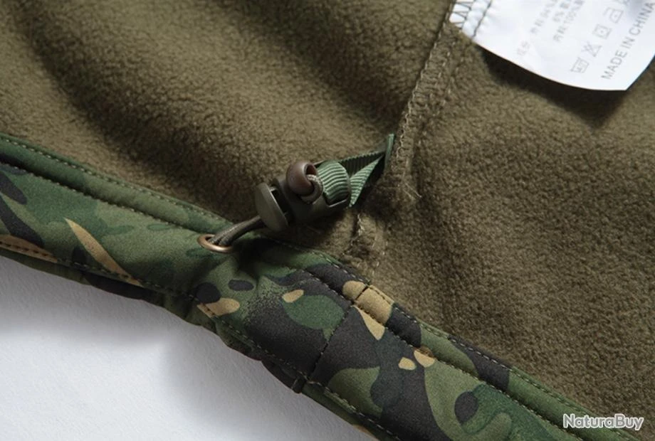 VESTE De Chasse Impermeable Coupe Vent, Coloris CAMOUFLAGE FG...... 11 VESTE De Chasse Impermeable Coupe Vent, Coloris CAMOUFLAGE FG...... – Image 9