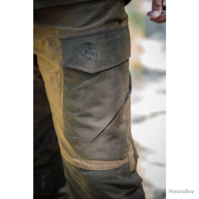 Pantalon De Chasse Somlys Prestige Fin De Série Marron 4 Pantalon De Chasse Somlys Prestige Fin De Série Marron – Image 2