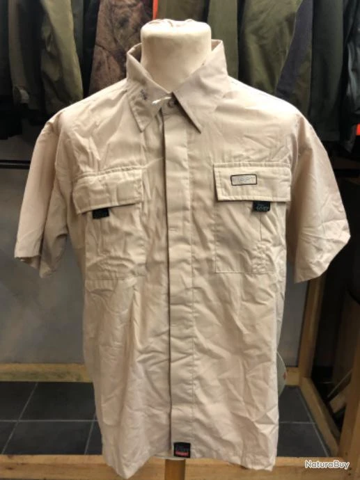 HANGAR33 CHEMISE HART SKYE BEIGE TAILLE M ANCIEN MODELE 3 HANGAR33 CHEMISE HART SKYE BEIGE TAILLE M ANCIEN MODELE